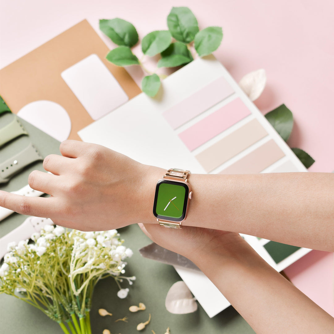 pink-and-green-marble-with-rose-gold-stainless-steel-apple-watch-strap