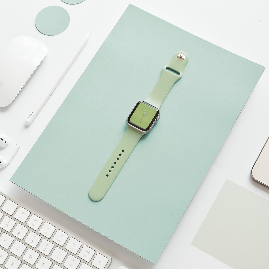 NAKD Apple Watch Strap - Sage Green