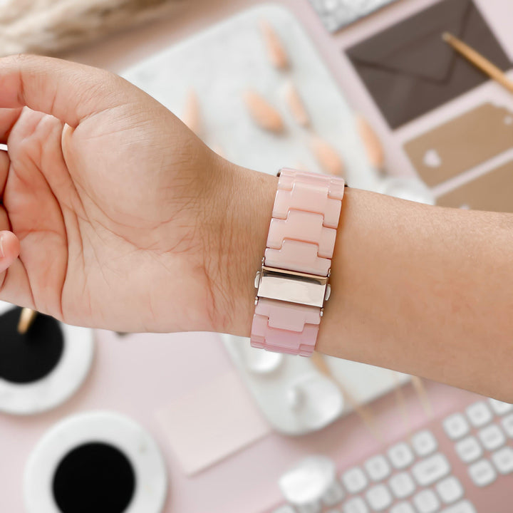 Luxe Pink Apple Watch Strap