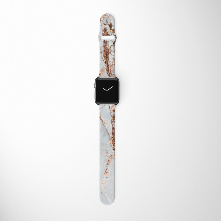Rose Gold Marble Apple Watch Strap