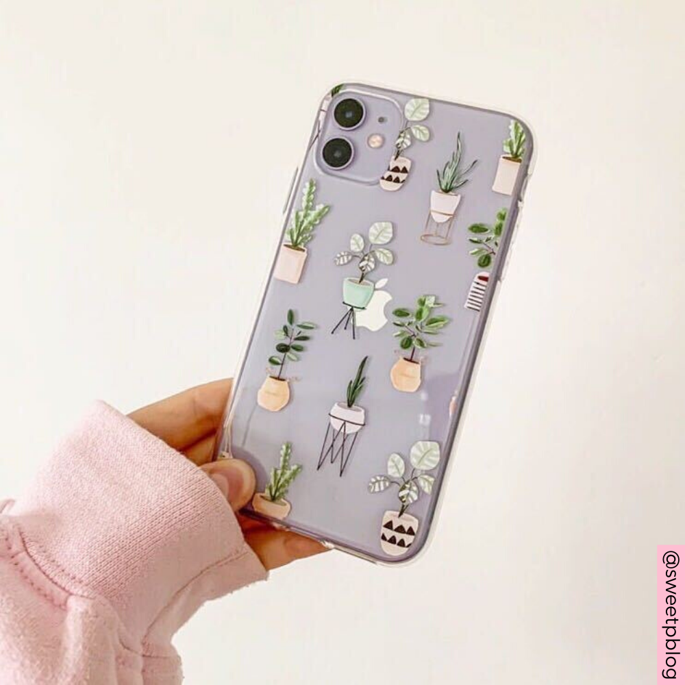 Clear Phone Case - House Plants