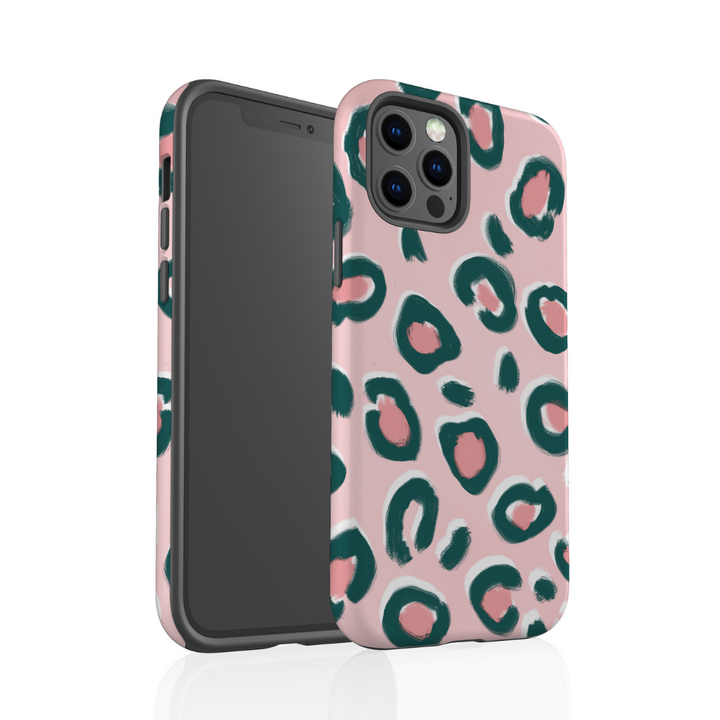 Tough Phone Case - Pink Leopard