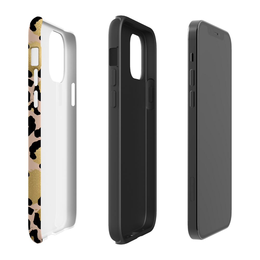 Tough Phone Case - Gold Leopard