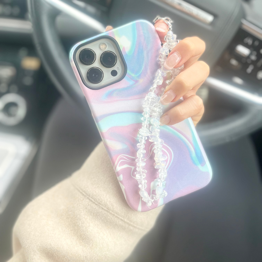 Crystal Phone Strap - Moonstone