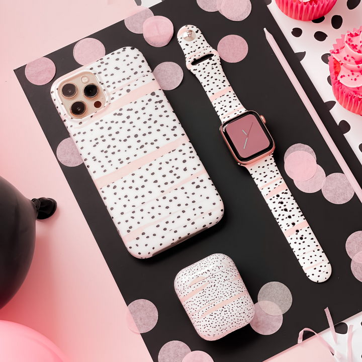 Pink Dalmatian Phone Case