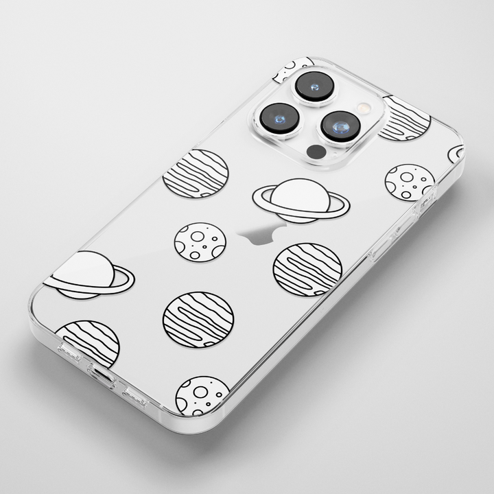 Clear Phone Case - Solar System