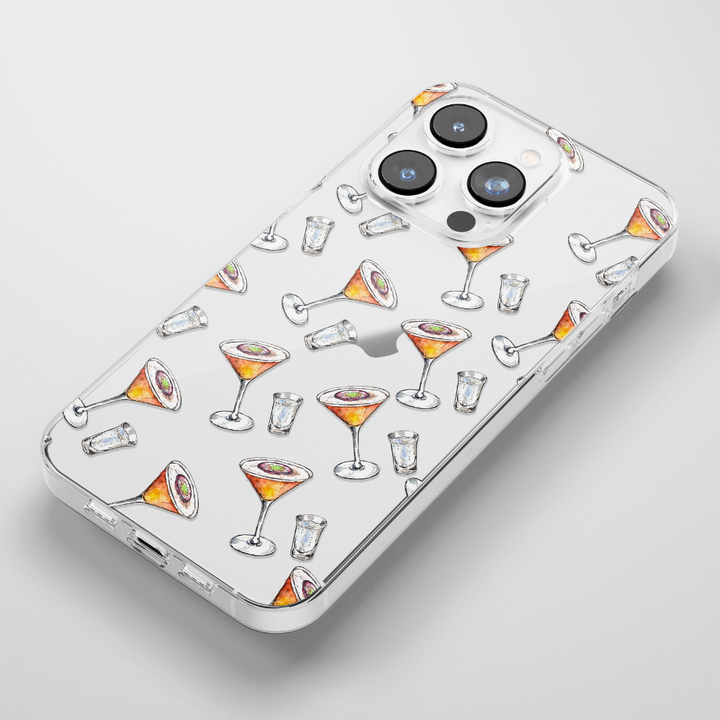Clear Phone Case - Passion Fruit Martini