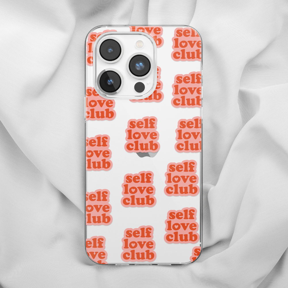 Clear Phone Case - Self Love Club