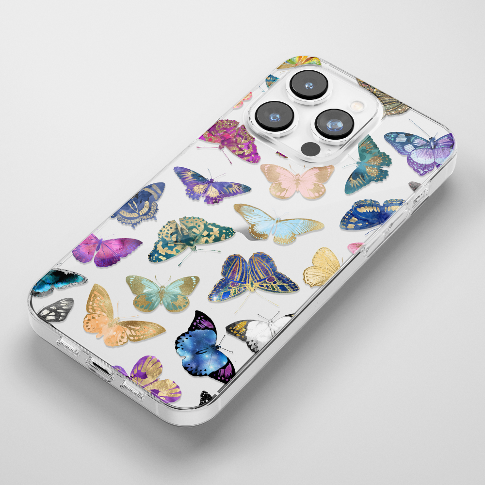 Clear Phone Case - Butterfly