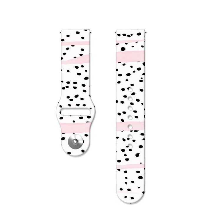 Fitbit Versa Watch Strap - Dalmatian on white background
