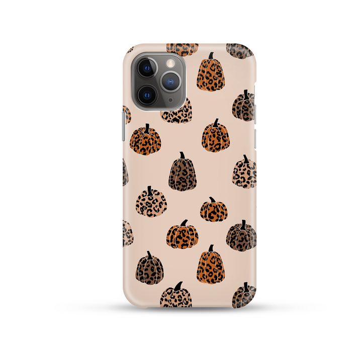 Leopard-Print-Pumpkin- Design-on-Phone-case