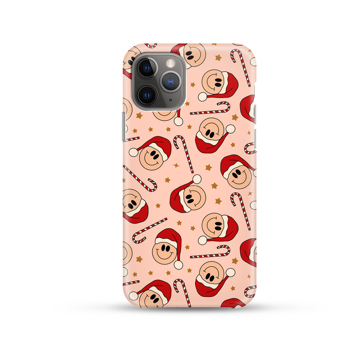 Smiley Santa Phone Case 