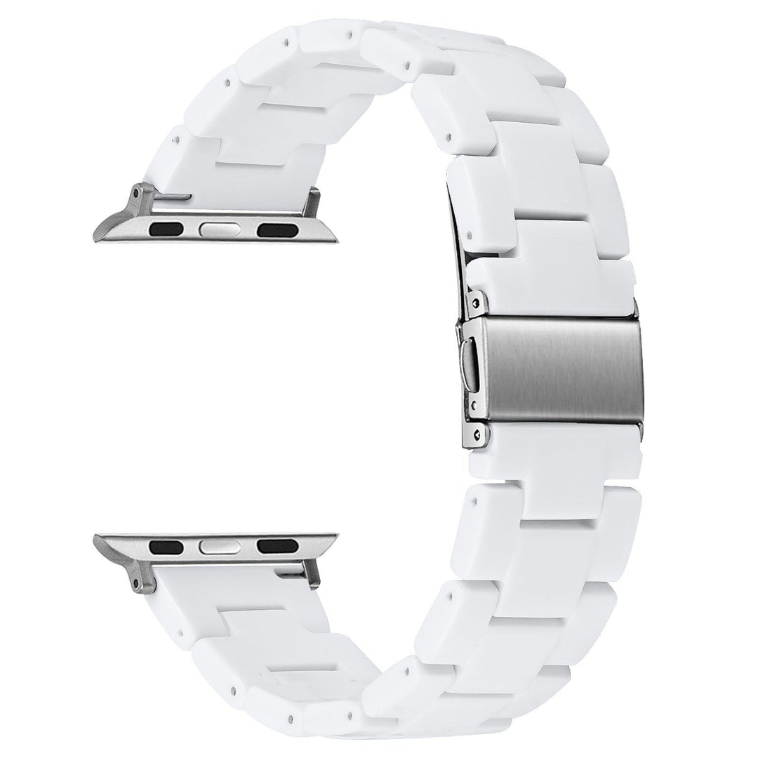 Luxe White Apple Watch Strap